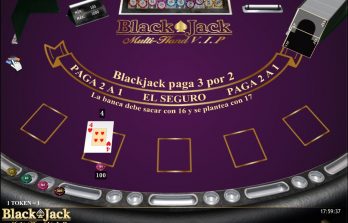 Blackjack Multimanos VIP